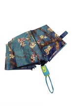 Ladies Painter Van Gogh Apple Blossom Print Compact Folding Umbrella