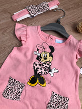 Disney Baby Girls Minnie Mouse T-Shirt, Leggings and Headband Outfit (3-24 months)