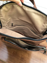 Ladies Backpack Style Large Front Pocket Handbag - GREY