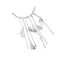 Silver Tone Pearl Detail Fashion Statement Necklace